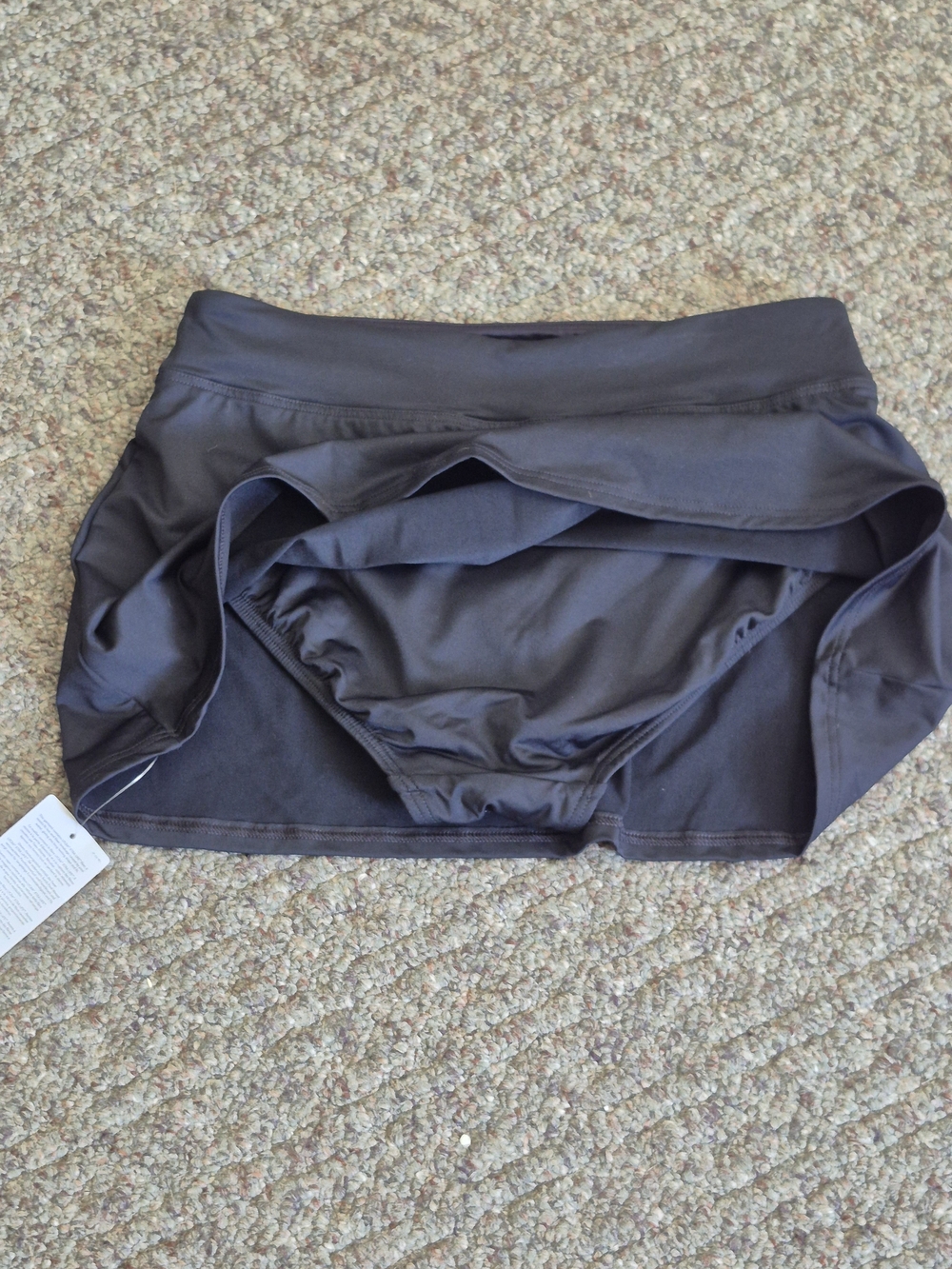 Lands' End Black Women's Swim Skirt 4P NWT - Picture 4 of 8
